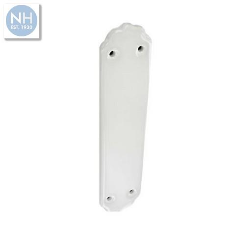 Securit S3286 255mm Finger plate white - MPSS3286 