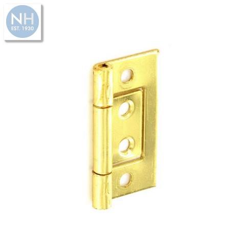 Securit S4402 50mm Flush hinges brass pl - MPSS4402 