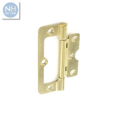 Securit S4414 100mm Hurl hinges Brass plat - MPSS4414 