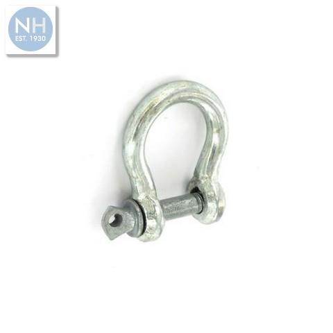 Securit S5694 6mm Bow shackle zinc plated - MPSS5694 