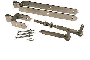 600mm 24" No.131H Heavy Fieldgate Hinge Sets Prepacked With 19mm Pin Galv