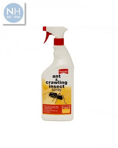 Rentokil PSA147 Ant and Crawl Insect Spray - RENPSA147 