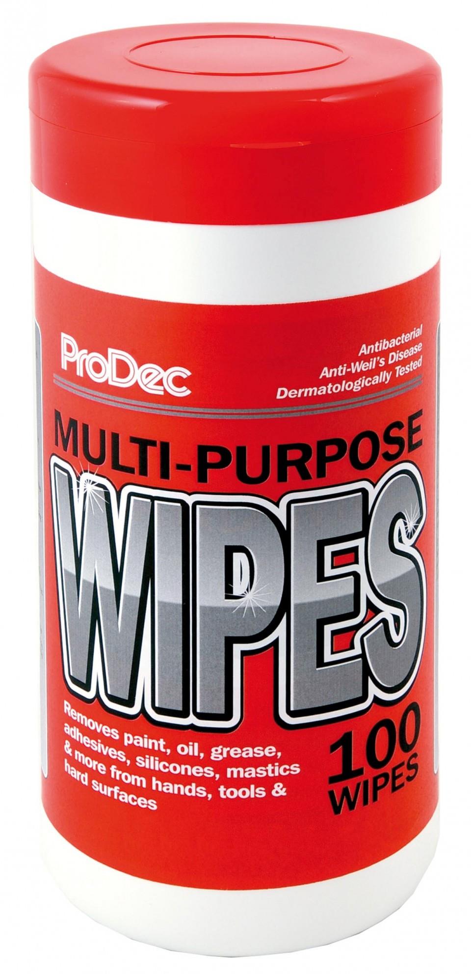 RODO MULTI PURPOSE WIPES TUB-100 - RODPIHW1C 