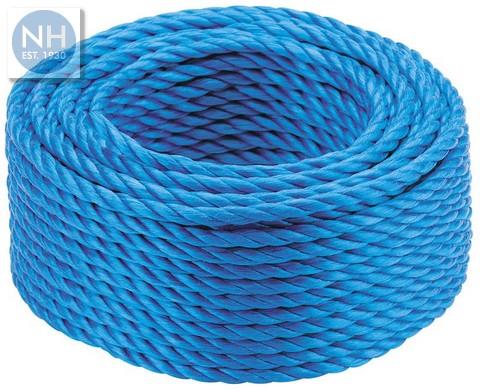 Blue Poly Rope on Reel 12mm Diameter - ROP12REEL 