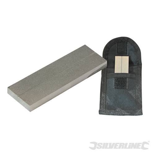 Silverline 103526 Diamond Sharpening Pocket Stone 25 x 75 x 6mm - SIL103526 