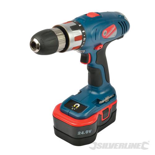 Silverline 125763 Combi Hammer Drill 24V 24V - SIL125763 - DISCONTINUED 