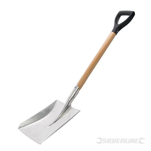 Silverline 157544 Aluminium Shovel 1020mm - SIL157544 