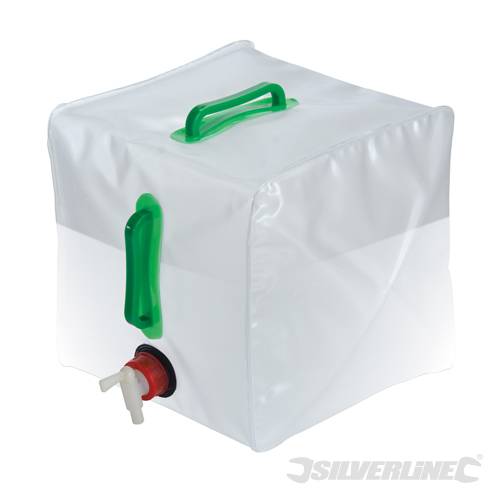 Silverline 159729 Collapsible Water Container 20Ltr - SIL159729 