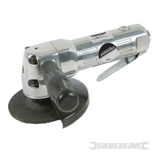 Silverline 196512 Air Angle Grinder 100mm - SIL196512 