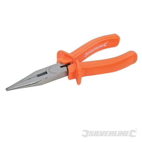 Silverline 199878 Long Nose Radio Pliers 160mm - SIL199878 