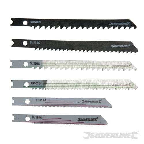 Silverline 223531 Jigsaw Blade Set Universal Fitting 30pk 30pk - SIL223531 