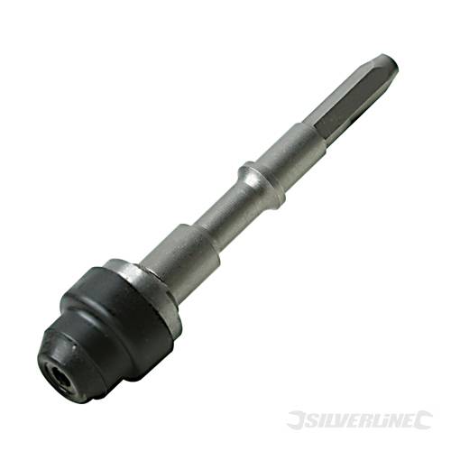 Silverline 245001 9/16" Hex to SDS Plus Adaptor 200mm - SIL245001 