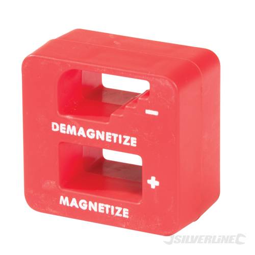 Silverline 245116 Magnetiser-Demagnetiser 50 x 55 x 30mm - SIL245116 