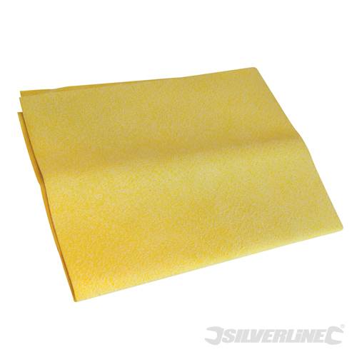 Silverline 250297 Synthetic Chamois Cloth 400 x 300mm - SIL250297 