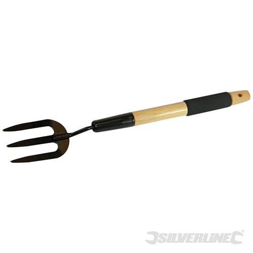 Silverline 251232 Long-Handled Hand Fork 510mm - SIL251232 