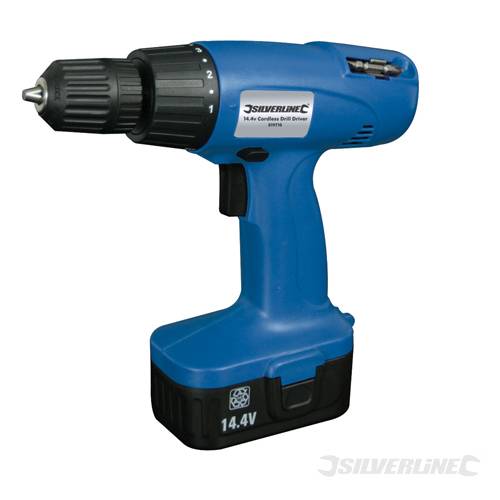 Silverline 264568 Drill Driver 14.4V 14.4V - SIL264568 - DISCONTINUED 