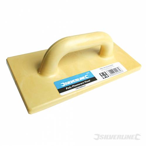 Silverline 282375 Poly Plastering Float 180 x 320mm - SIL282375 