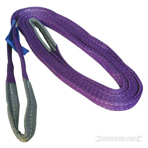 Silverline 282524 Cargo Sling 1 Ton 4m - SIL282524 