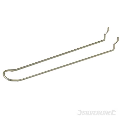 Silverline 282567 Eurohooks 20pk 25 x 300 x 4mm - SIL282567 