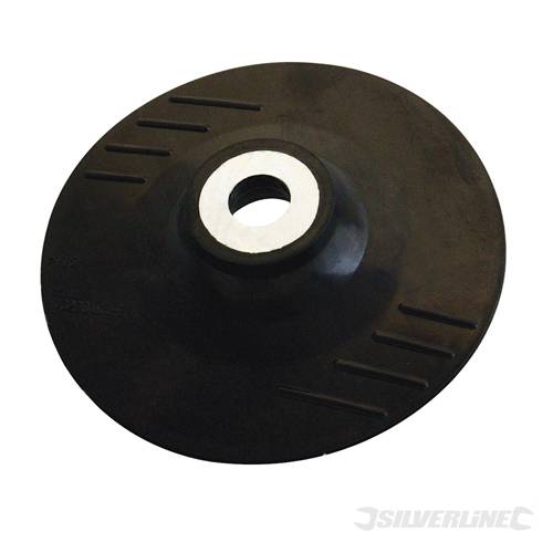 Silverline 283002 Rubber Backing Pad 178mm - SIL283002 