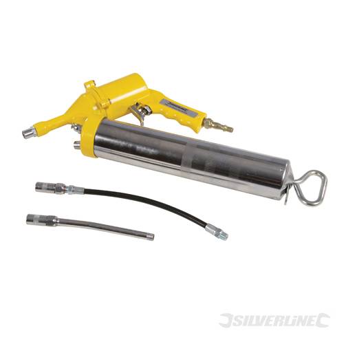 Silverline 427558 Air Grease Gun 400cc 280mm - SIL427558 