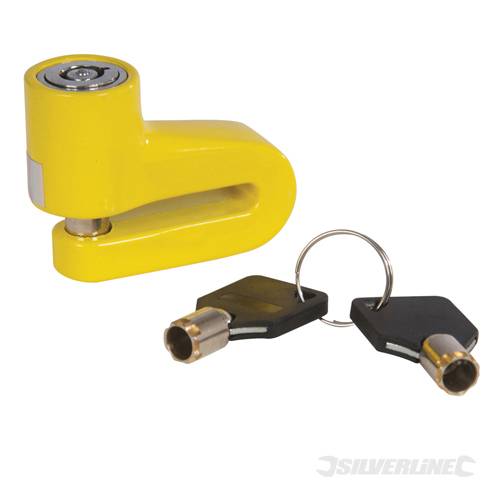 Silverline 453461 Moped Disc Lock 10mm Pin - SIL453461 
