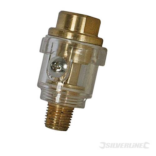 Silverline 456965 Mini In-Line Oiler 6mm (1/4") - SIL456965 