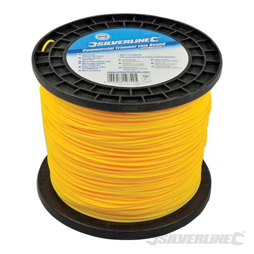 Silverline 457039 Commercial Trimmer Line Round 3mm x 168m - DISCONTINUED - SIL457039 