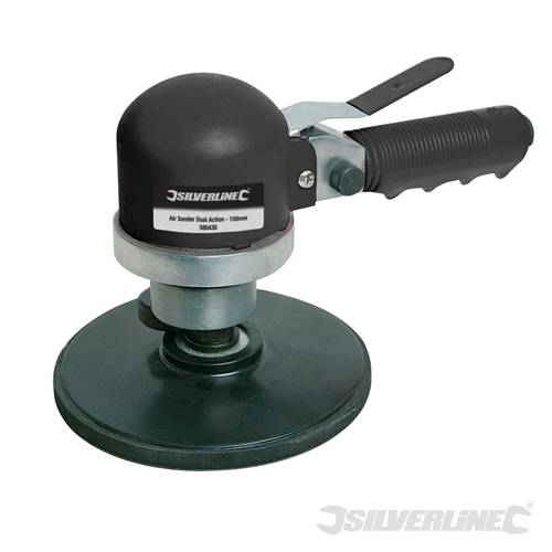 Silverline 580430 Air Sander Dual Action 150mm - SIL580430 