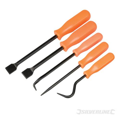 Silverline 580488 Scraper and Remover Set 5pce 5pce - SIL580488 