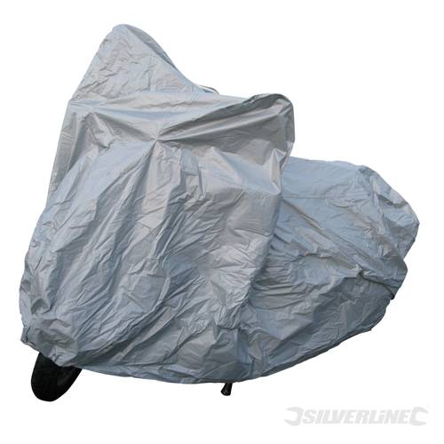 Silverline 617404 Motorbike Cover 2300 x 870 x 1050mm - SIL617404 