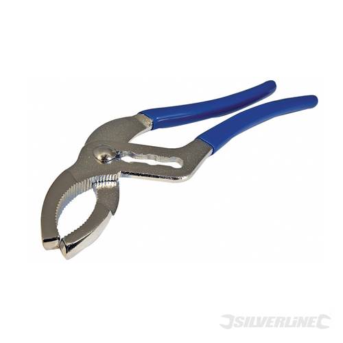 Silverline 633562 Wide Jaw Plumbing Pliers Length 250mm - Jaw 85mm - SIL633562 