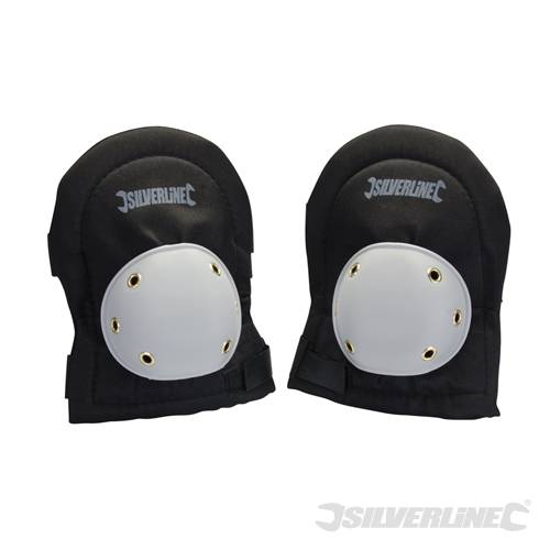 Silverline 633596 Knee Pads Hard Cap One Size - SIL633596 
