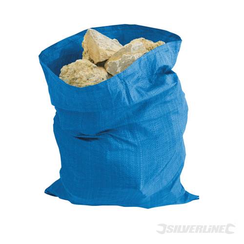 Silverline 633761 Heavy Duty Rubble Sacks 5pk 900 x 600mm - SIL633761 