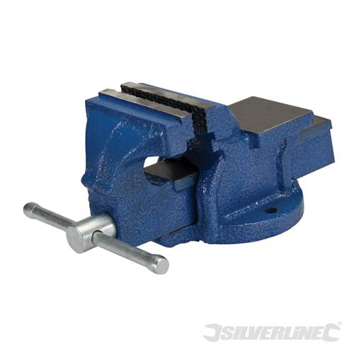 Silverline 633792 Engineers Vice Economy 100mm (4") - SIL633792 