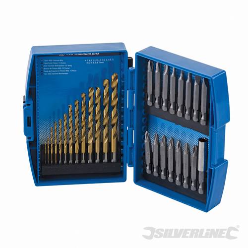 Silverline 633843 Drill and Driver Bit Set 29pce - SIL633843 