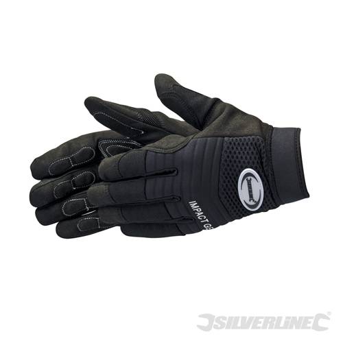 Silverline 651018 Gel Comfort Gloves One Size - SIL651018 
