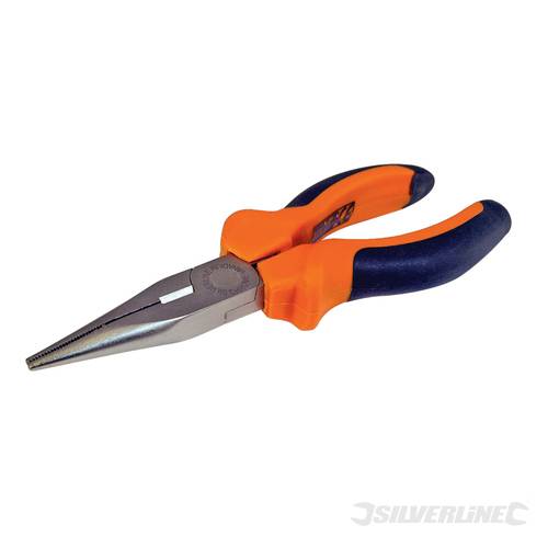 Silverline 656590 Expert Long Nose Pliers 150mm - SIL656590 