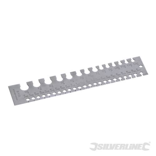 Silverline 656639 Wire Gauge 0-36 SWG - SIL656639 
