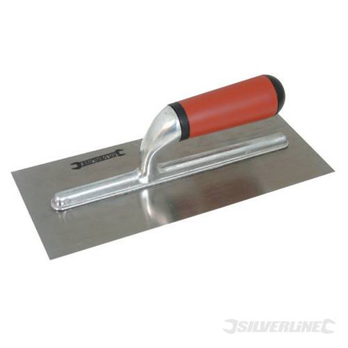 Silverline 675034 Soft-Grip Plastering Trowel 280mm - SIL675034 - DISCONTINUED 