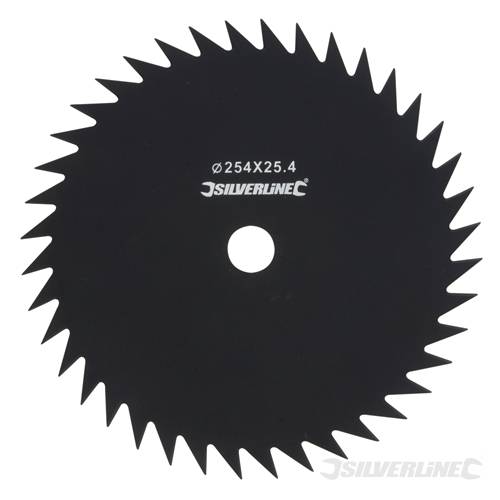 Silverline 675319 Brush Cutter Blade 40 Tooth 25.4mm dia bore - SIL675319 