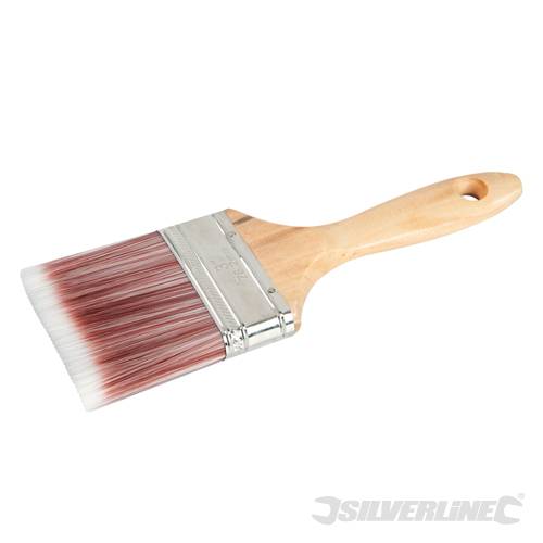 Silverline 718107 Synthetic Paint Brush 75mm - SIL718107 