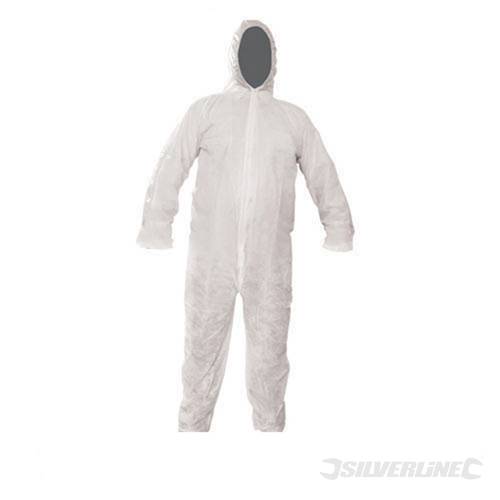 Silverline 719802 Disposable Overall XXL 146cm (58") - SIL719802 