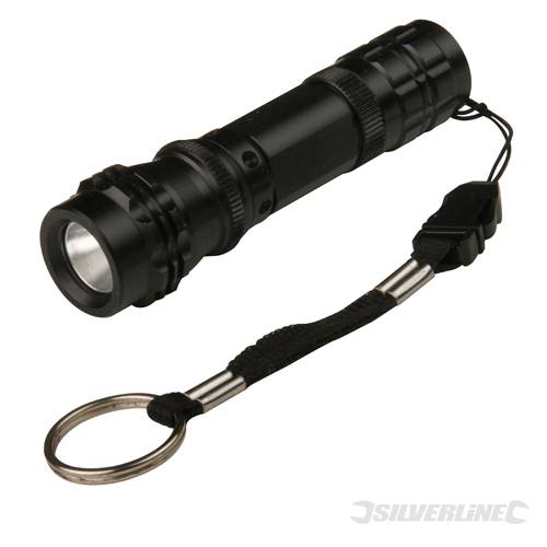 Silverline 728344 Super Bright LED Torch 0.5W - SIL728344 