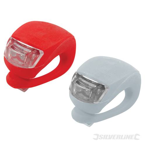 Silverline 752082 LED Clip-On Lights 2pk 2pk - SIL752082 