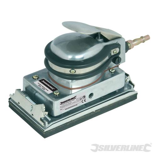 Silverline 763565 Air Orbital Jitterbug Sander 12x90x170mm - SIL763565 