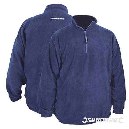 Silverline 783085 1/4 Zip Fleece Top XL 122cm (48") - SIL783085 