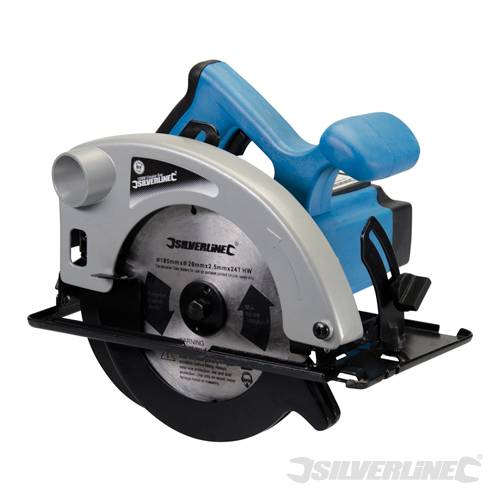 Silverline 845135 Circular Saw 185mm 185mm - SIL845135 