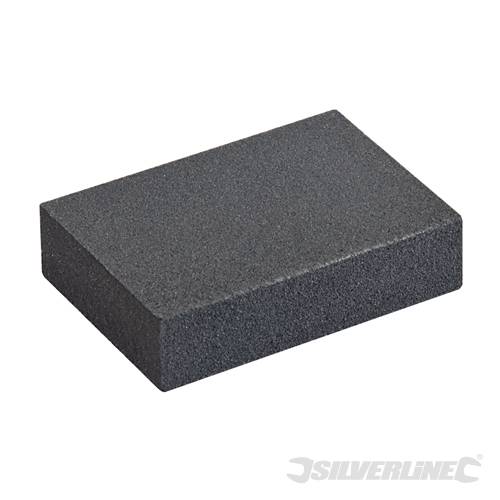 Silverline 868564 Foam Sanding Block Medium and Coarse - SIL868564 