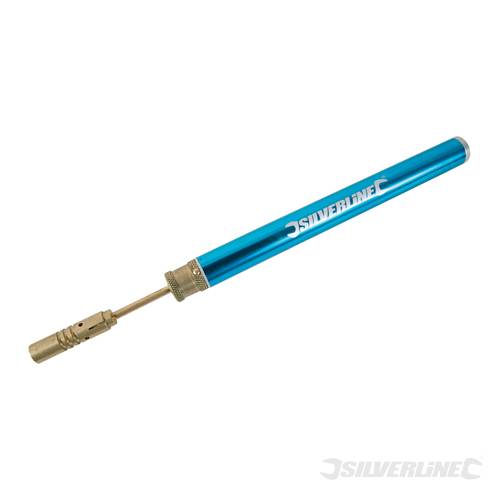 Silverline 868656 Butane Pencil Torch 195mm - SIL868656 